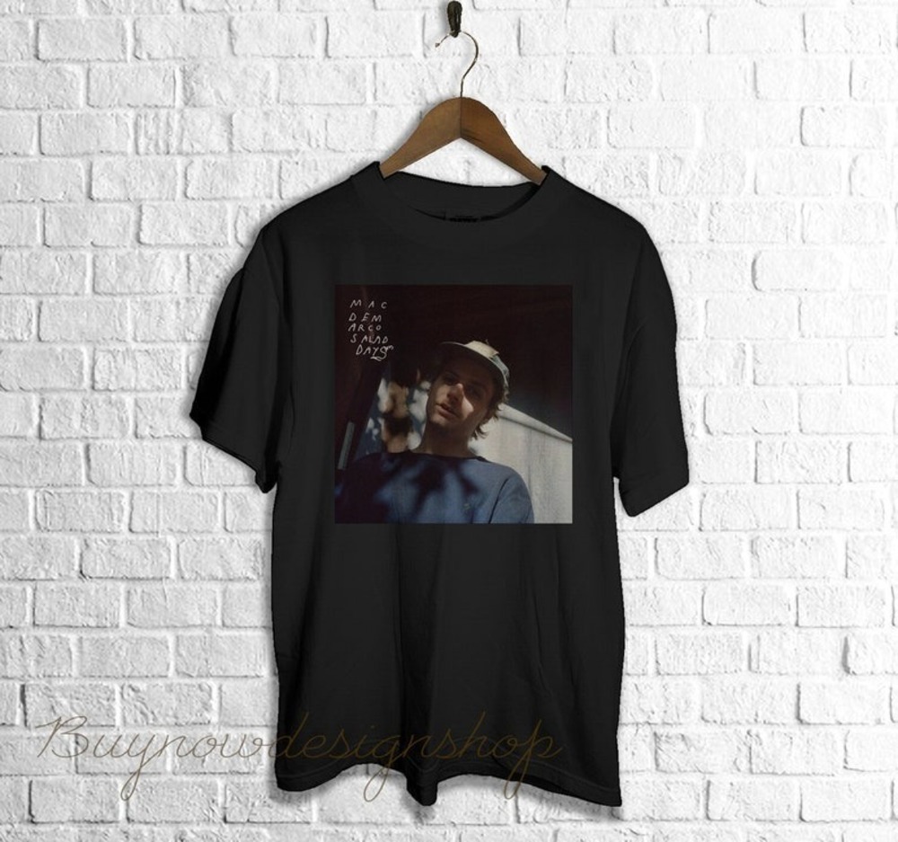 Mac Demarco Black T Shirt  Mac Demarco Shirt  Mac Demarco Clothing
